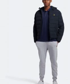 Lyle & Scott Blue Plain Polo Shirt -Lyle & Scott Outlet | Sale unnamed file 744 scaled