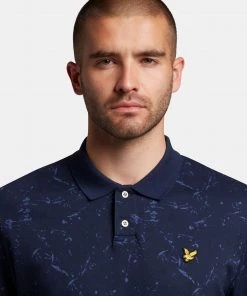 Lyle & Scott Mens Navy Blue Splatter Print Polo Shirt 9 Lyle & Scott Mens Navy Blue Splatter Print Polo Shirt -Lyle & Scott Outlet | Sale unnamed file 753 scaled