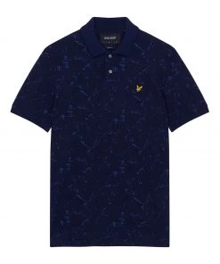 Lyle & Scott Mens Navy Blue Splatter Print Polo Shirt 10 Lyle & Scott Mens Navy Blue Splatter Print Polo Shirt -Lyle & Scott Outlet | Sale unnamed file 754 scaled