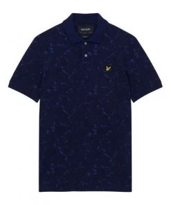 Lyle & Scott Mens Navy Blue Splatter Print Polo Shirt 11 Lyle & Scott Mens Navy Blue Splatter Print Polo Shirt -Lyle & Scott Outlet | Sale unnamed file 755
