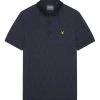 Lyle & Scott Mens Golf Jacquard Polo Shirt