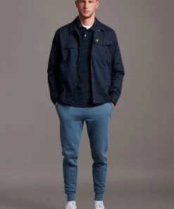 Lyle & Scott Blue Bouclé Polo Shirt -Lyle & Scott Outlet | Sale unnamed file 784 scaled