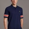 Lyle & Scott Rib Insert Polo Shirt
