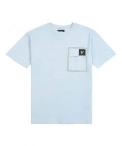 Lyle & Scott Blue Heat Sealed Pocket T-Shirt 7 Lyle & Scott Blue Heat Sealed Pocket T-Shirt -Lyle & Scott Outlet | Sale unnamed file 80