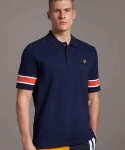 Lyle & Scott Rib Insert Polo Shirt -Lyle & Scott Outlet | Sale unnamed file 802