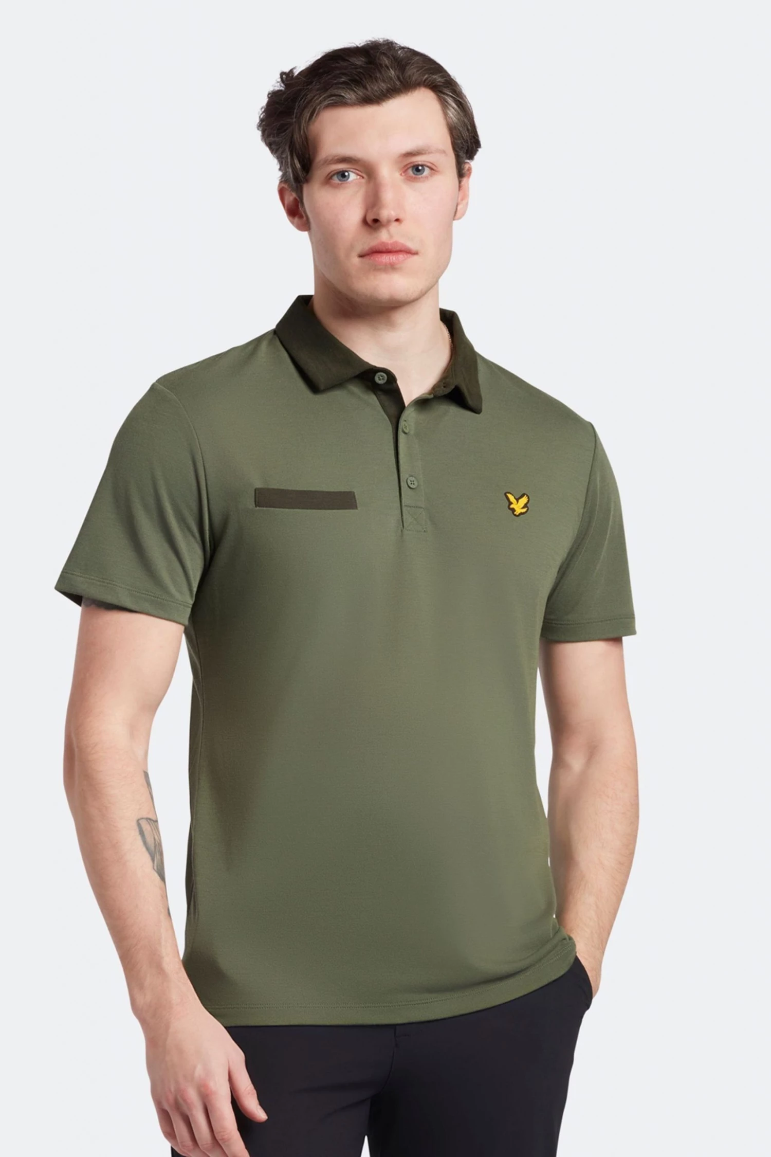 Lyle & Scott Green Aviemore Polo Shirt 1 Lyle & Scott Green Aviemore Polo Shirt