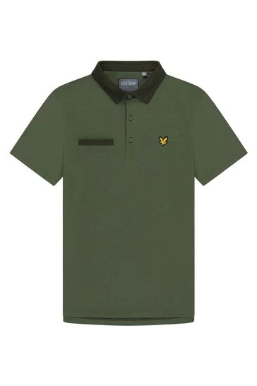 Lyle & Scott Green Aviemore Polo Shirt 6 Lyle & Scott Green Aviemore Polo Shirt - Image 6
