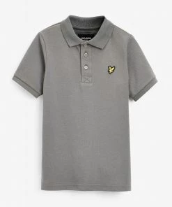 Lyle & Scott Grey Classic Polo Shirt -Lyle & Scott Outlet | Sale unnamed file 812 scaled