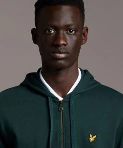 Lyle & Scott Green Zip Through Hoodie -Lyle & Scott Outlet | Sale unnamed file 819 scaled