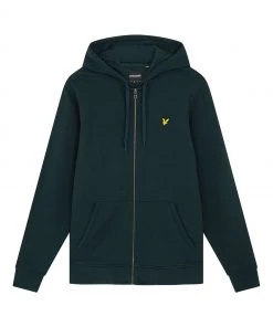 Lyle & Scott Green Zip Through Hoodie -Lyle & Scott Outlet | Sale unnamed file 820 scaled