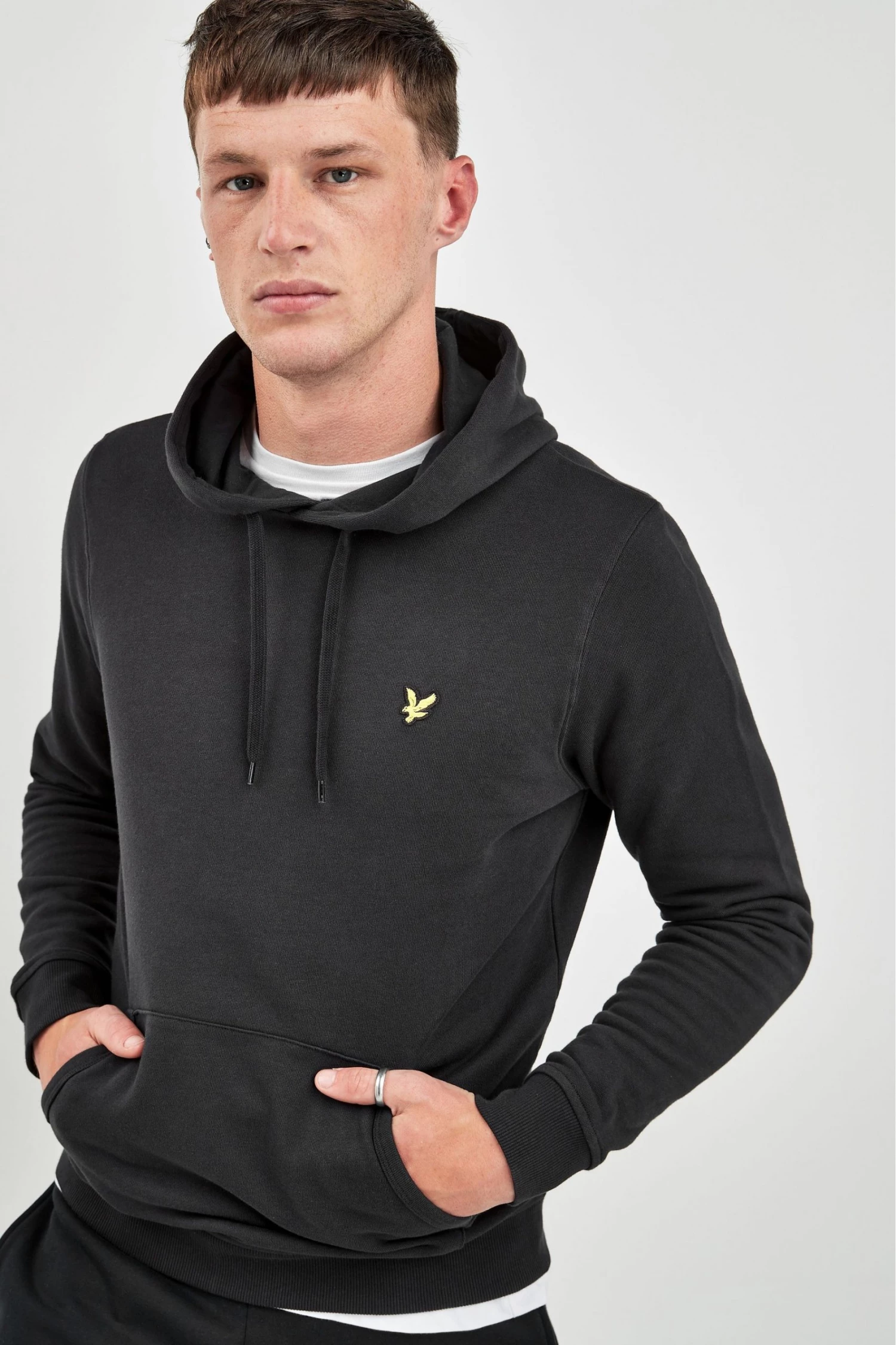Lyle & Scott Pull-Over Hoodie Natural 1 Lyle & Scott Pull-Over Hoodie Natural