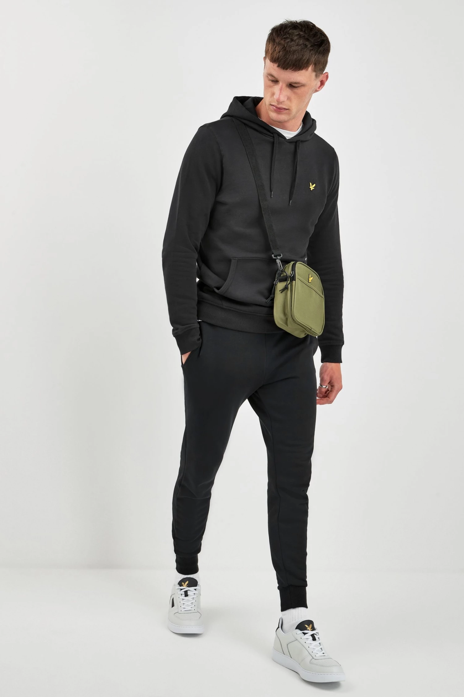 Lyle & Scott Pull-Over Hoodie Natural 3 Lyle & Scott Pull-Over Hoodie Natural - Image 3