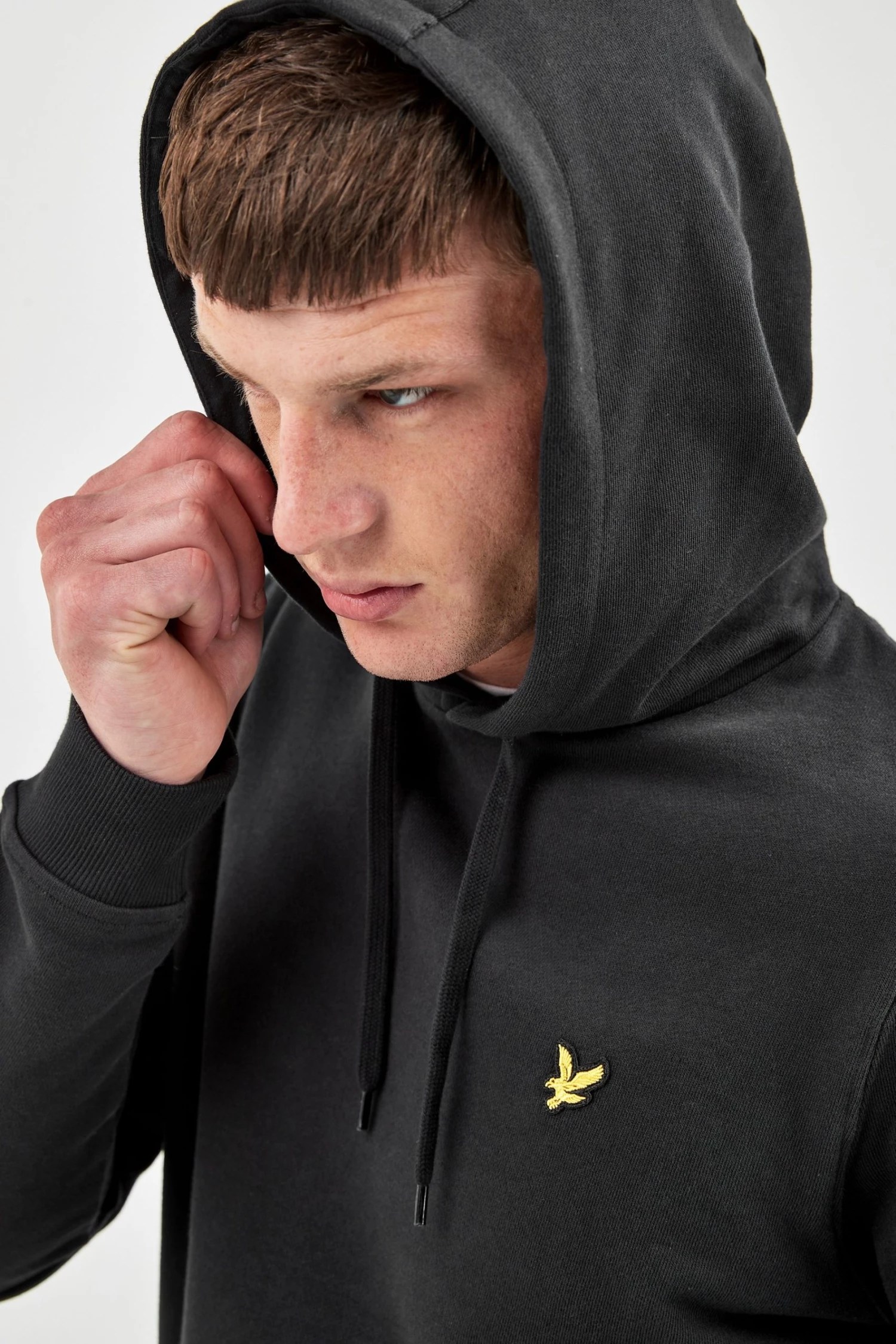 Lyle & Scott Pull-Over Hoodie Natural 4 Lyle & Scott Pull-Over Hoodie Natural - Image 4