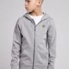 Lyle & Scott Classic Zip Hoodie Grey