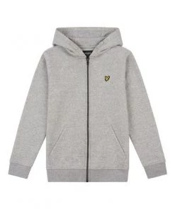 Lyle & Scott Classic Zip Hoodie Grey -Lyle & Scott Outlet | Sale unnamed file 845