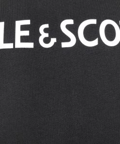 Lyle & Scott Girls Textured Hoodie Black -Lyle & Scott Outlet | Sale unnamed file 864 scaled