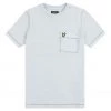 Lyle & Scott Grey Garment Washed Flatlock T-Shirt