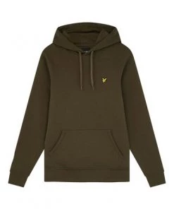 Lyle & Scott Plus Size Overhead Hoodie Olive Green -Lyle & Scott Outlet | Sale unnamed file 874