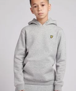 Lyle & Scott Boys Grey Overhead Hoodie