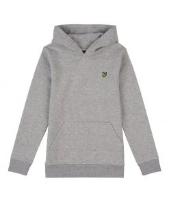 Lyle & Scott Boys Grey Overhead Hoodie -Lyle & Scott Outlet | Sale unnamed file 880 scaled