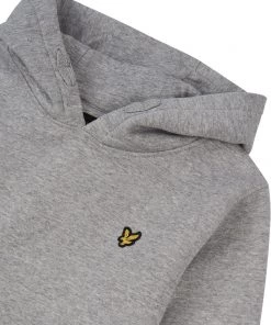 Lyle & Scott Boys Grey Overhead Hoodie -Lyle & Scott Outlet | Sale unnamed file 882 scaled