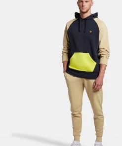 Lyle & Scott White Colourblock Hoodie -Lyle & Scott Outlet | Sale unnamed file 890 scaled