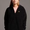 Lyle & Scott Black Fleece Hoodie