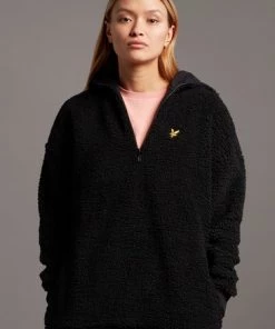 Lyle & Scott Black Fleece Hoodie -Lyle & Scott Outlet | Sale unnamed file 903