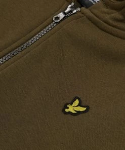 Lyle & Scott Green Classic Zip Hoodie -Lyle & Scott Outlet | Sale unnamed file 910 scaled