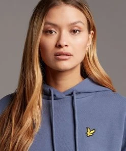 Lyle & Scott Blue Hoodie -Lyle & Scott Outlet | Sale unnamed file 915 scaled