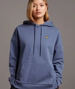 Lyle & Scott Blue Hoodie -Lyle & Scott Outlet | Sale unnamed file 916