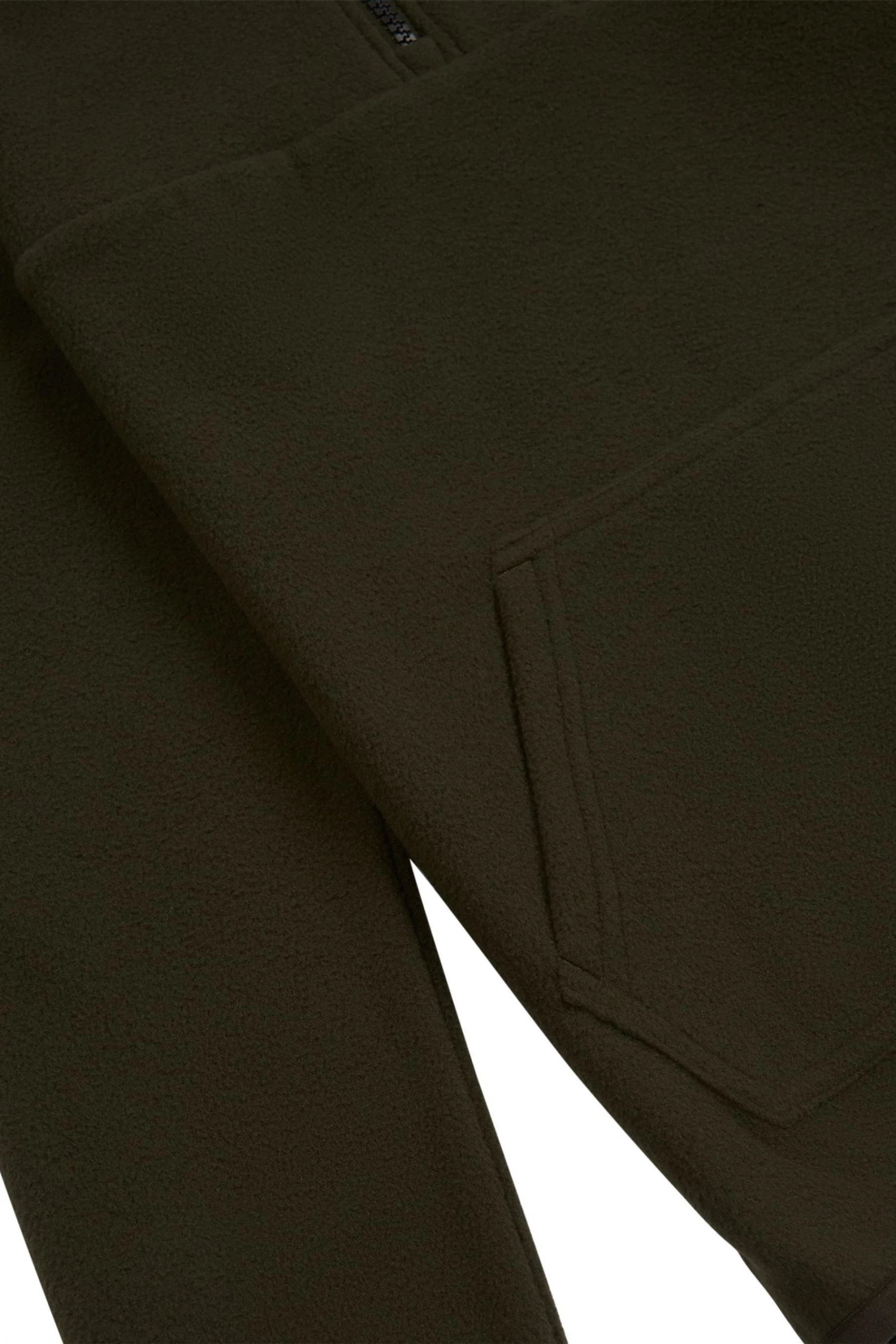 Lyle & Scott Green 1/4 Zip Micro Fleece Hoodie 7 Lyle & Scott Green 1/4 Zip Micro Fleece Hoodie - Image 7