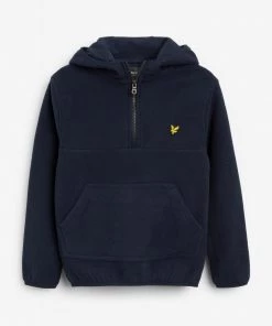 Lyle & Scott Blue 1/4 Zip Micro Fleece Hoodie 10 Lyle & Scott Blue 1/4 Zip Micro Fleece Hoodie -Lyle & Scott Outlet | Sale unnamed file 935 scaled