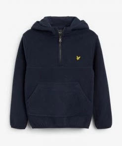 Lyle & Scott Blue 1/4 Zip Micro Fleece Hoodie 13 Lyle & Scott Blue 1/4 Zip Micro Fleece Hoodie -Lyle & Scott Outlet | Sale unnamed file 938