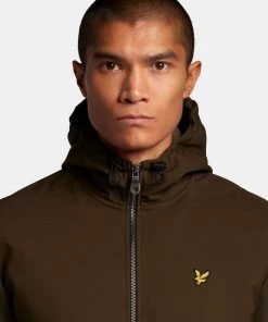Lyle & Scott Black Softshell Jersey Zip Hoodie -Lyle & Scott Outlet | Sale unnamed file 942 scaled