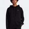 Lyle & Scott Oversized Black Hoodie