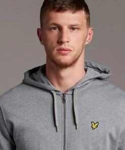 Lyle & Scott Grey Zip Through Hoodie -Lyle & Scott Outlet | Sale unnamed file 960 scaled