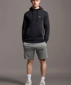 Lyle & Scott Black Hoodie With Contrast Piping -Lyle & Scott Outlet | Sale unnamed file 964 scaled