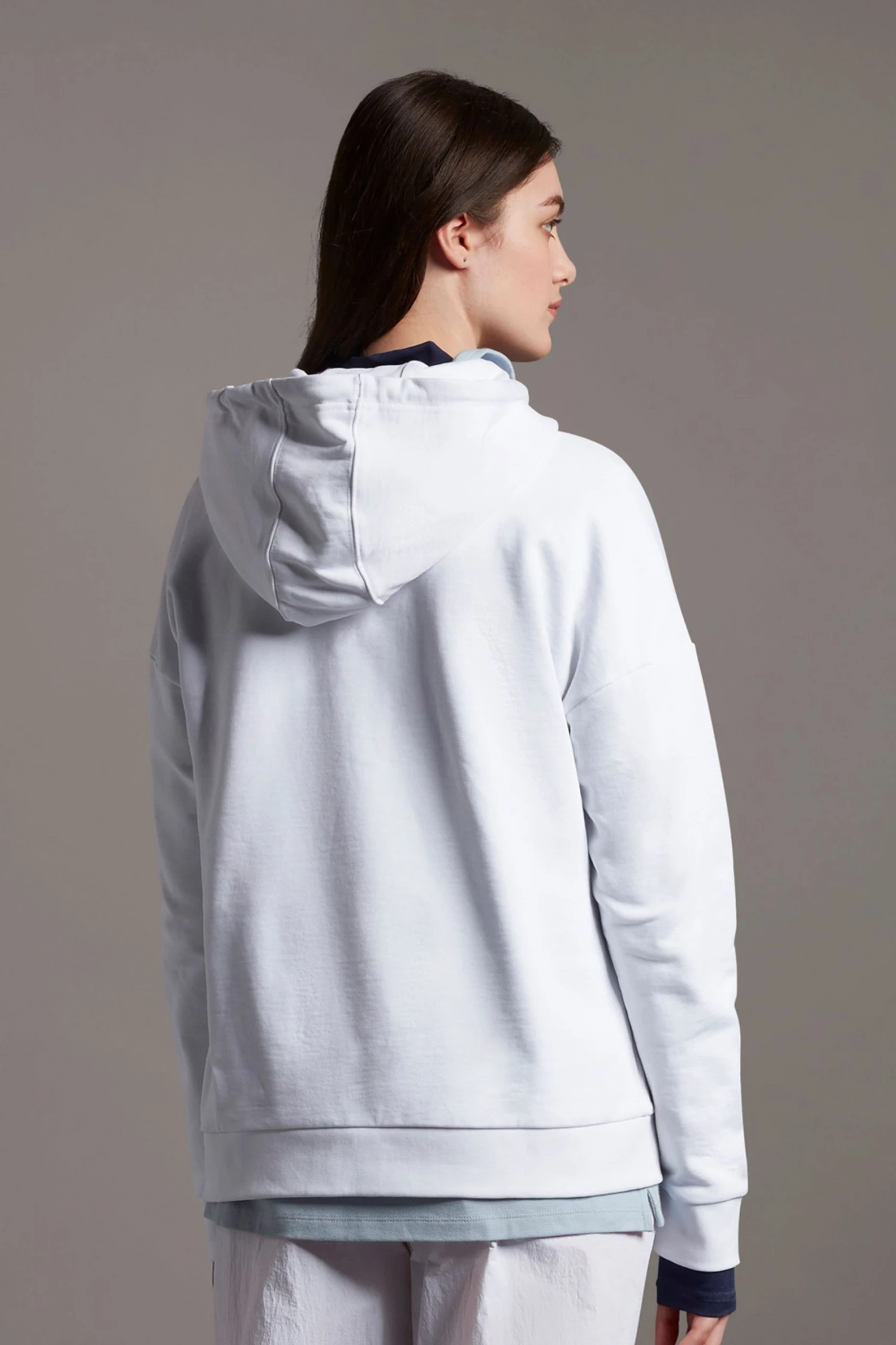 Lyle & Scott White Hoodie 2 Lyle & Scott White Hoodie - Image 2