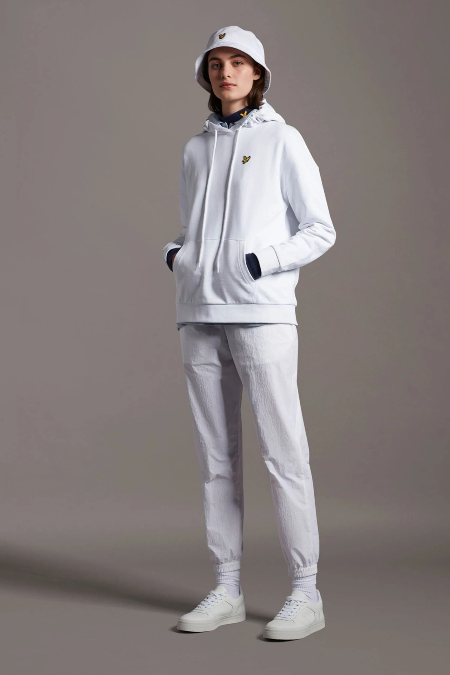 Lyle & Scott White Hoodie 3 Lyle & Scott White Hoodie - Image 3