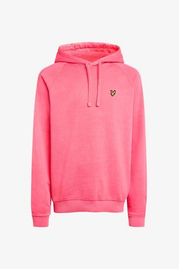 Lyle & Scott Pigment Dye Hoodie Yellow 3 Lyle & Scott Pigment Dye Hoodie Yellow - Image 3