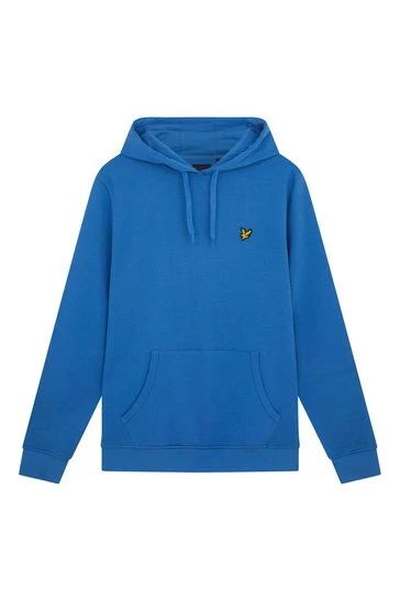 Lyle & Scott Blue Pullover Hoodie 6 Lyle & Scott Blue Pullover Hoodie - Image 6
